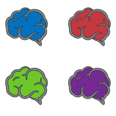 brain pin set