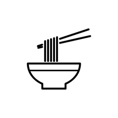 noodle icon trendy