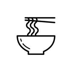 noodle icon trendy
