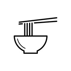 noodle icon trendy