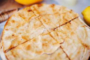 Morning picnic in the park. Tasty food. Snacks and fruits. Picnic basket. Lifestyles