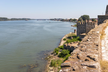 Ruins of Fortressr in town of Smederevo, Serbia