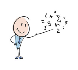 Teacher cartoon draw