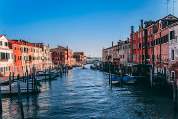 Colourful Isle of Murano at Sunset