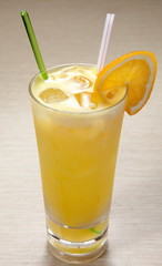 glass of orange juice