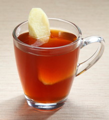 hot ginger tea