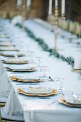 board a decorative candle holders on table and