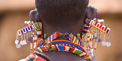 Tribu Masai, Kenia, Africa