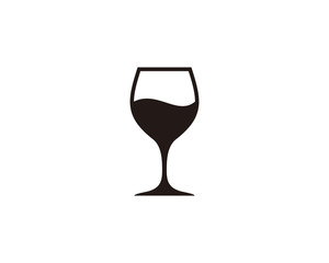 Wine icon symbol vector