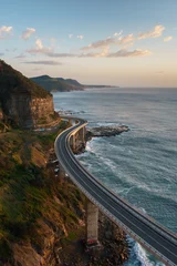 Fotobehang Sea Cliff Bridge © Rowan