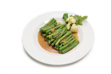 Stir Fried Yardlong Bean in Oyster Sauce