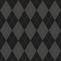 Halloween Argyle plaid. Scottish cage background