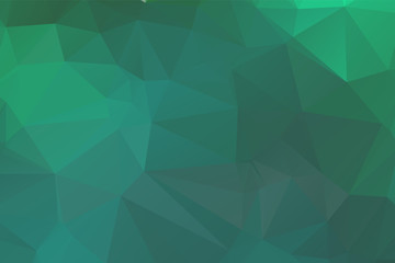 Light Green vector polygon abstract backdrop. Polygonal abstract vector with gradient. Textured pattern for your backgrounds