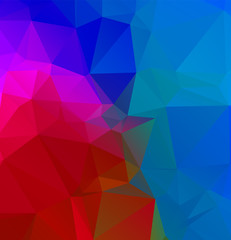Obraz premium Abstract multicolor full Color rainbow background. Vector polygonal design illustrator