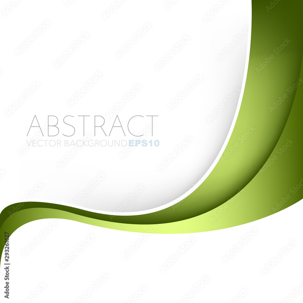 Poster abstract green background with copy space for your text