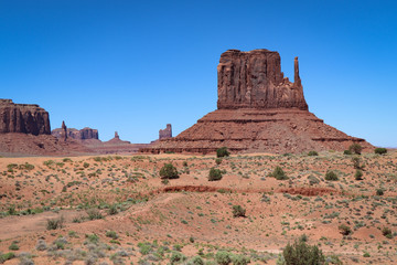 West Mitten Butte in Monument Valley