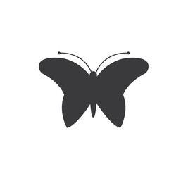 Vector - Butterfly conceptual simple, colorful icon. Logo. Vector