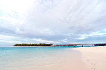 ニューカレドニア ロイヤルティ諸島 ウベア島　ムリの橋