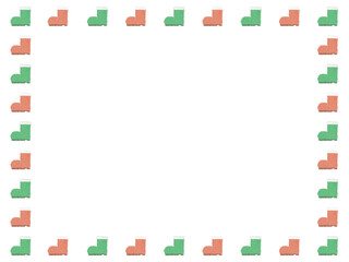 クリスマスブーツフレーム