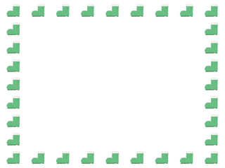 クリスマスブーツフレーム