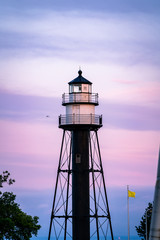 Lighthouse at Sunset