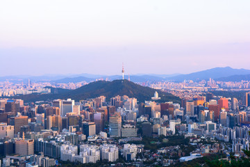 The Scenery of Seoul City