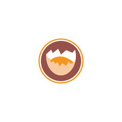 Obraz premium egg logo design template vector illustration