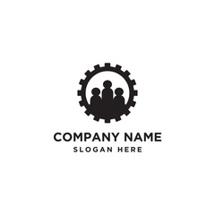 people logo design template vector