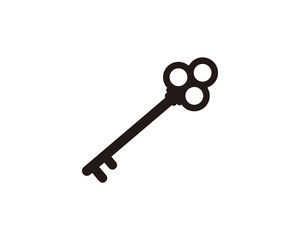 Key icon symbol vector