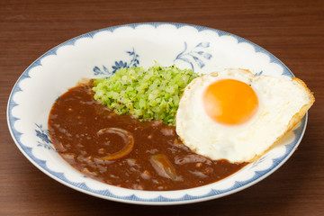 ブロッコリーライスのカレー