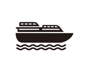 Ship icon symbol vector