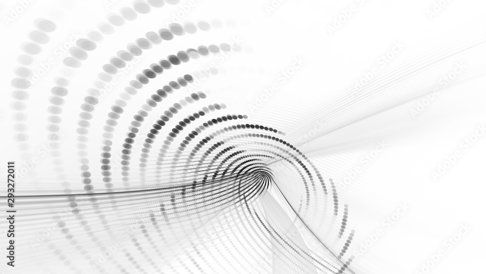 Poster abstract background element. fractal graphics series. composition of glowing lines and mosaic halfto