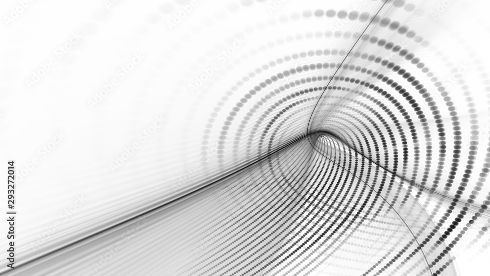 Poster abstract background element. fractal graphics series. composition of glowing lines and mosaic halfto