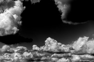 The sky before the rain, the cloudy dramatic sky, dark clouds texture background