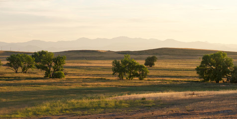 Great Plains Meet The Colorado Rocky Mountains