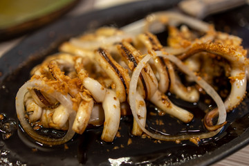 Filipino popular food - Inihaw na Pusit
