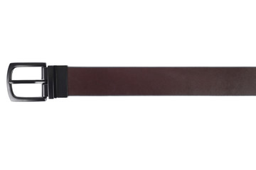 Brown men leather belt