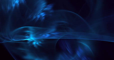 3D rendering abstract fractal business background