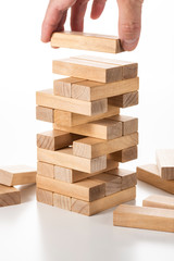ブロックを積み上げる