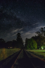 stars under the tracks