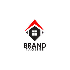 Home logo design vector template