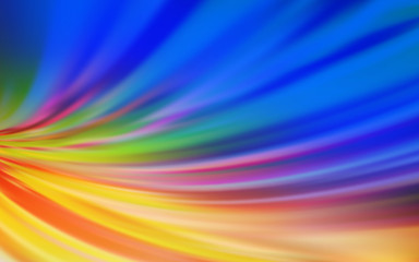 Light Blue, Yellow vector blurred shine abstract texture. Glitter abstract illustration with gradient design. New style for your business design.