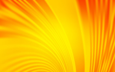Fototapeta premium Light Orange vector background with wry lines. Shining colorful illustration in simple style. A completely new template for your design.