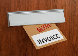A letter with the label Invoice