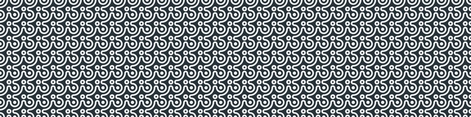 Truchet Motif Pattern Generative Tile Art background illustration