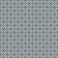Truchet Motif Pattern Generative Tile Art background illustration