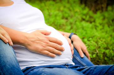 Fototapeta Ciążowy brzuszek 1 obraz