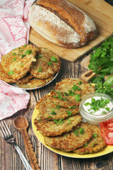 Draniki - a national dish of Belarus