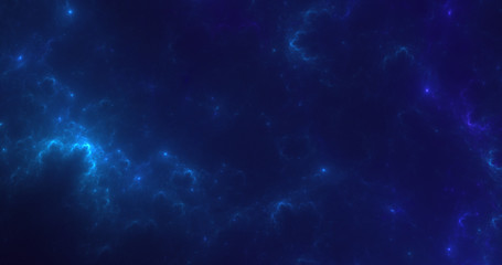 3D rendering abstract space and nebula background