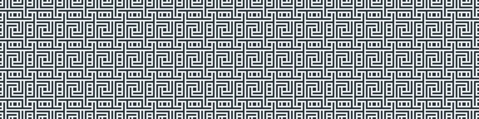 Truchet Motif Pattern Generative Tile Art background illustration